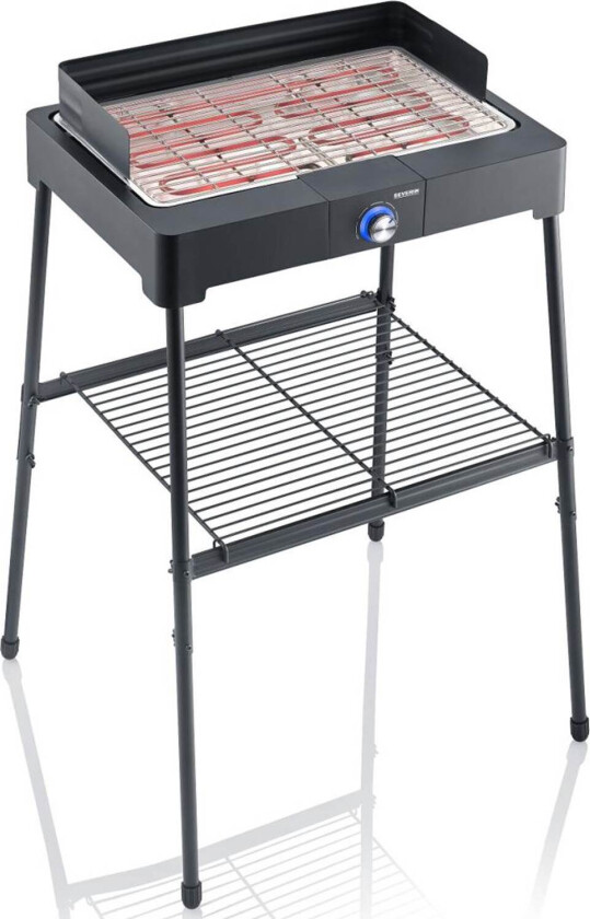 Bilde av PG 8566 elektrisk grill med stativ Svart