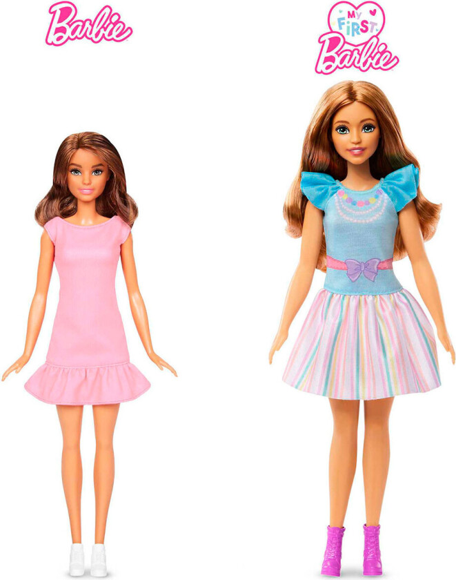 Min Første Dukke Svart hår