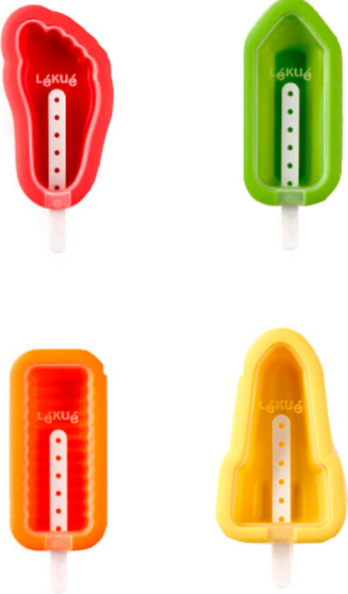 Iconic popsicle mold 4 kinds 55 ml