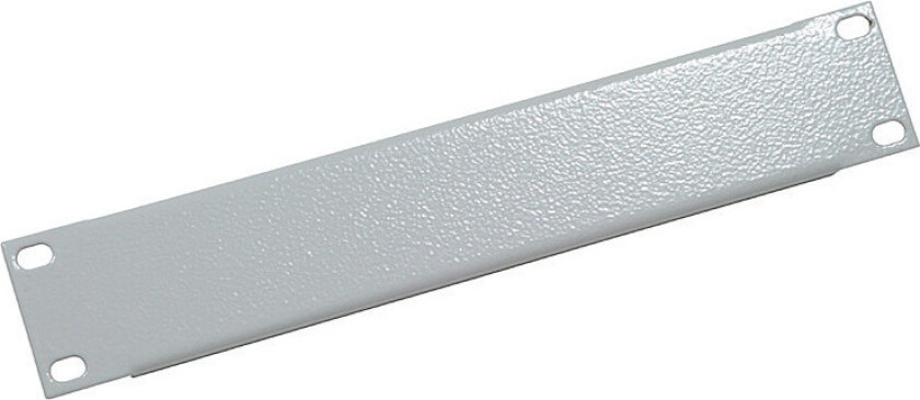 - Tomt panel - RAL 7035 - 1U - 10