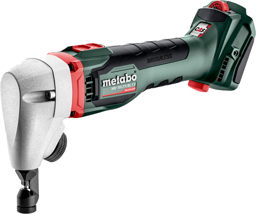 Bilde av Metabo Batteri-pladestanser NIV 18 LTX BL 1.6 Metaloc 601614840 Kuffert, uden batteri Batterispænding 18 V - Uten batteri og opplader