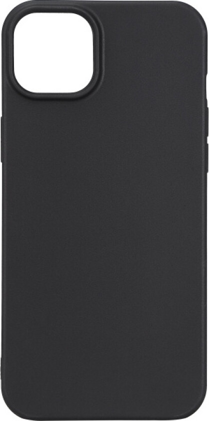 Essentials iPhone 15 Plus TPU back cover, 99% recycled, black