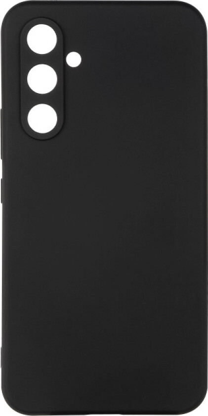 Essentials Galaxy A54 5G silicone back cover, black