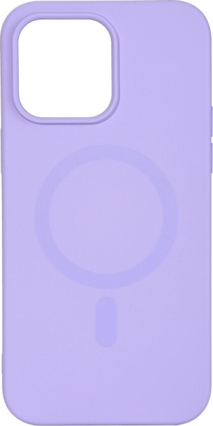 Essentials iPhone 14 Pro Max Silicone Mag back cov,Purpl