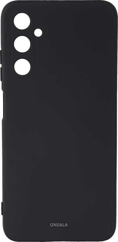 Onsala Mobildeksel med Silikonfølelse Svart - Samsung A05s 4G