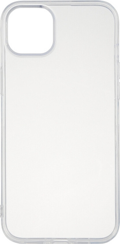 Essentials iPhone 15 Plus TPU back cover, transparent