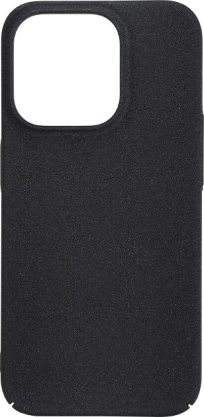 Essentials iPhone 15 Pro sand bursted back cover, black/grey