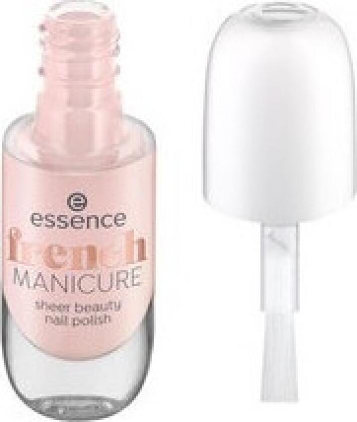 neglelakk Essence Fransk manikyr Nº 02 Rosé on ice 8 ml