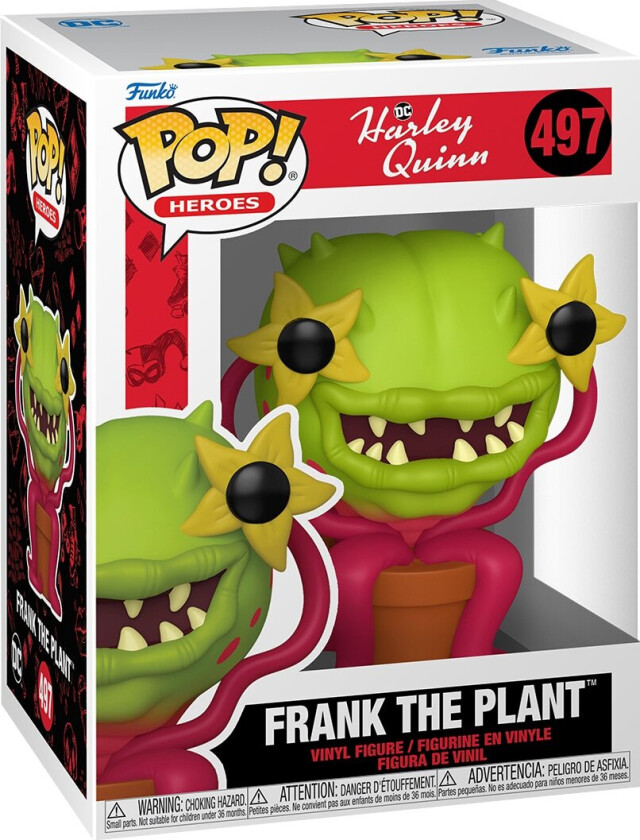 POP figure DC Comics Harley Quinn Frank the Plant