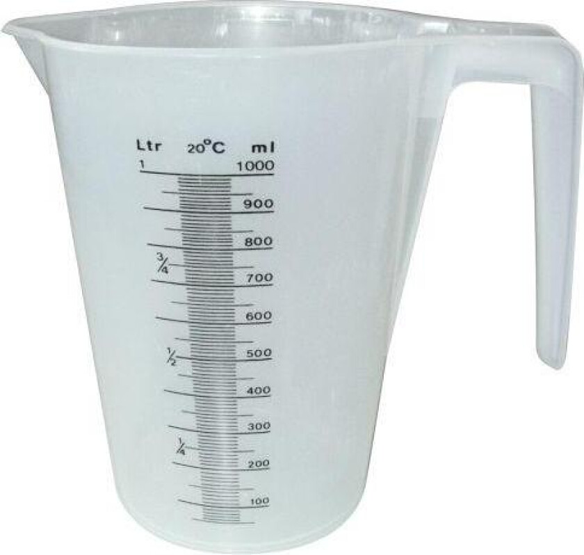 Bilde av Kabi målebeger 1,0 l. transp.