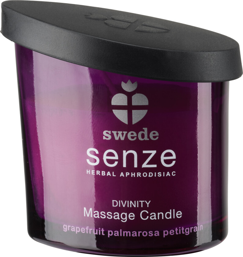 Swede MASSASJE LYS - SWEDE SENZE DIVINITY GRAPEFRUIT PALMAROSA PETITGRAIN 50 ML