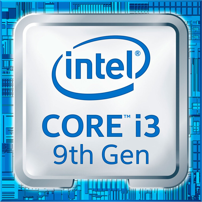 Core i3-9100 Tray Prosessor/CPU - 4 kjerner - 3.6 GHz - LGA1151 - Bulk (uten vifte)