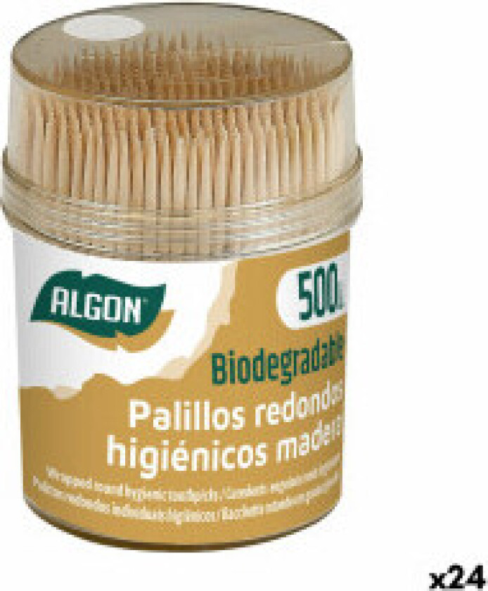 Tannpirkere Algon Sett 500 Deler (24 enheter)