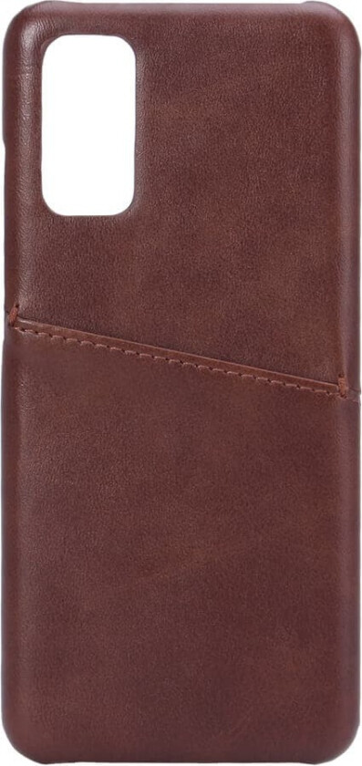 Mobilecover Brown Samsung S20 Creditcard Pocket