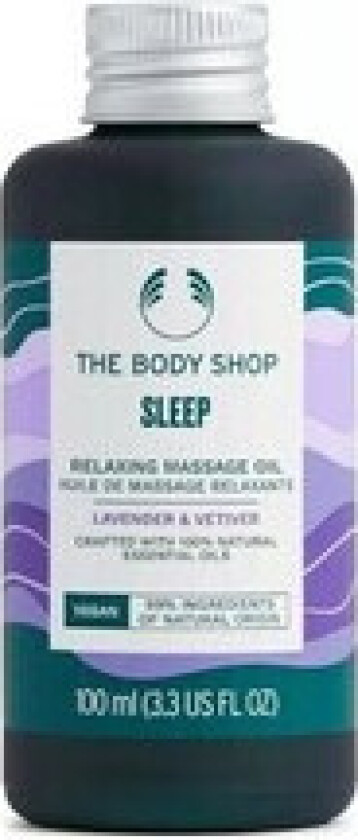 Lavender & Vetiver Sleep Relaxing Massage Oil 100 ml