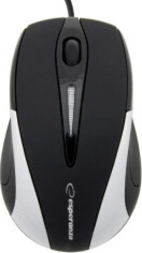 EM102S - Mus - Optisk - 3 knapper - Sølv