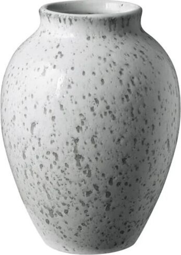 Knabstrup vase 12,5 cm hvit