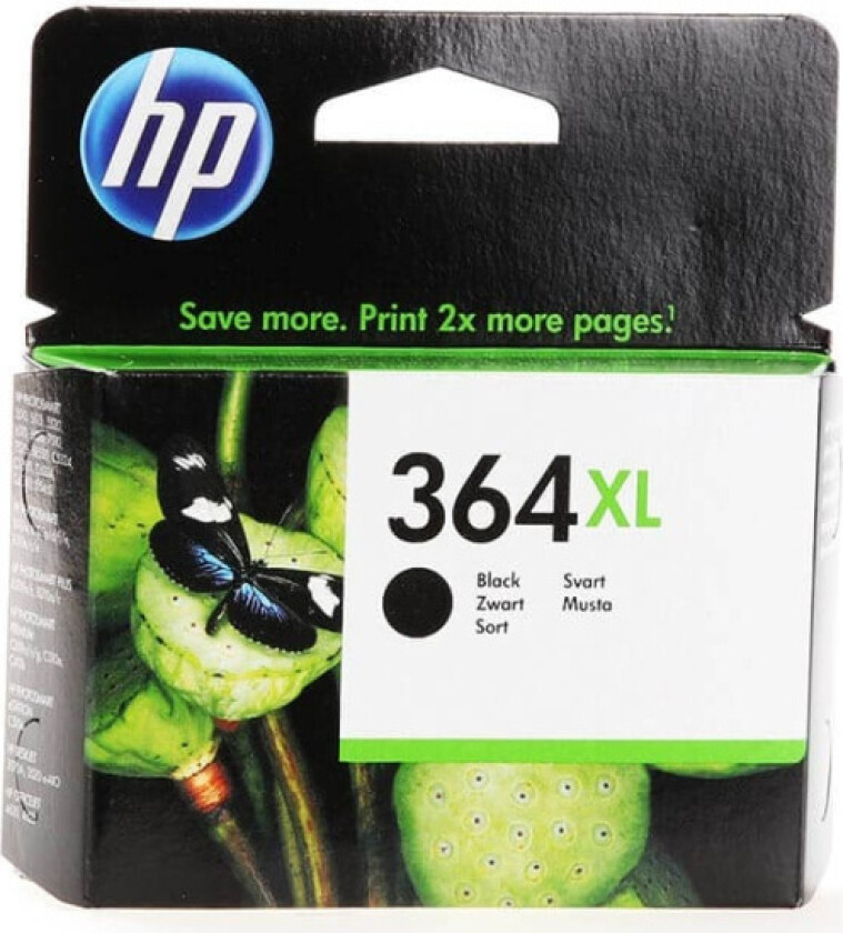 364XL / CN684EE High Capacity Black Ink - Blekkpatron Svart