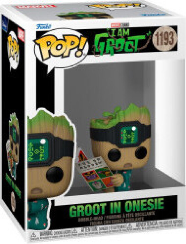 POP figure Marvel I am Groot - Groot in Onesie