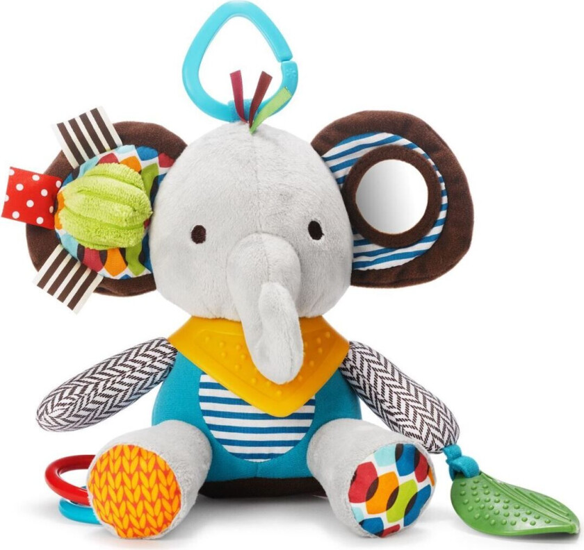 Skip Hop Bandana Buddies Stroller Toy, Elephant