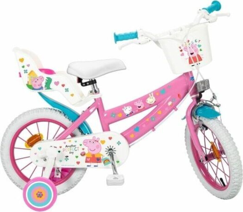 Toimsa-16" Peppa Pig barnesykkel, rosa