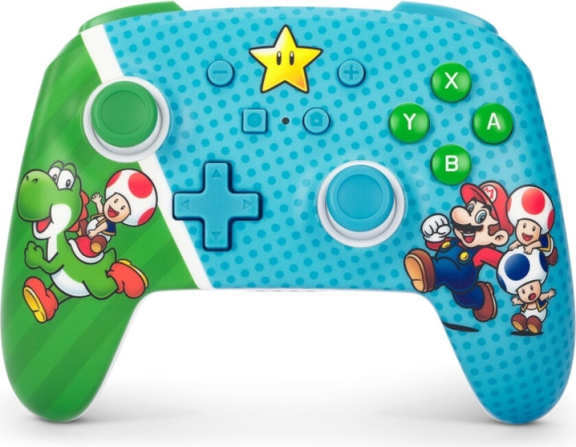 Enhanced Wireless Controller for Nintendo Switch - Super Star Friends - Gamepad - Nintendo Switch