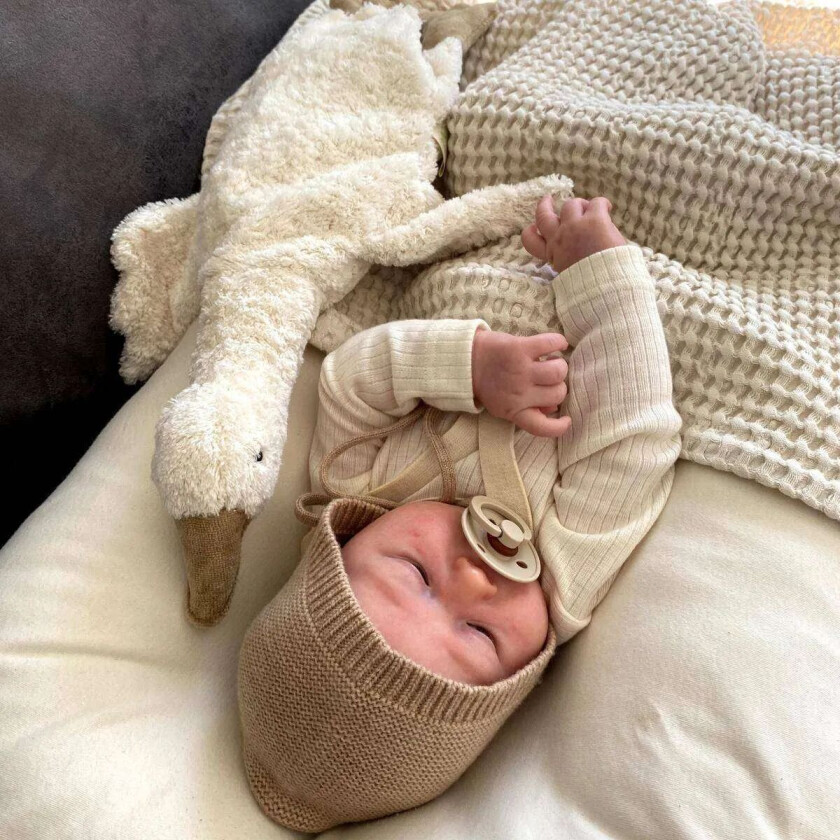 Cuddly Animal Goose White Small