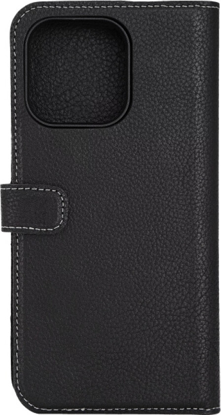 Essentials iPhone 15 Pro Max leather Mag wallet,detachable,magnetic,blk