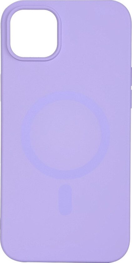 Essentials iPhone 14 Plus Silicone Mag back cover, Purple