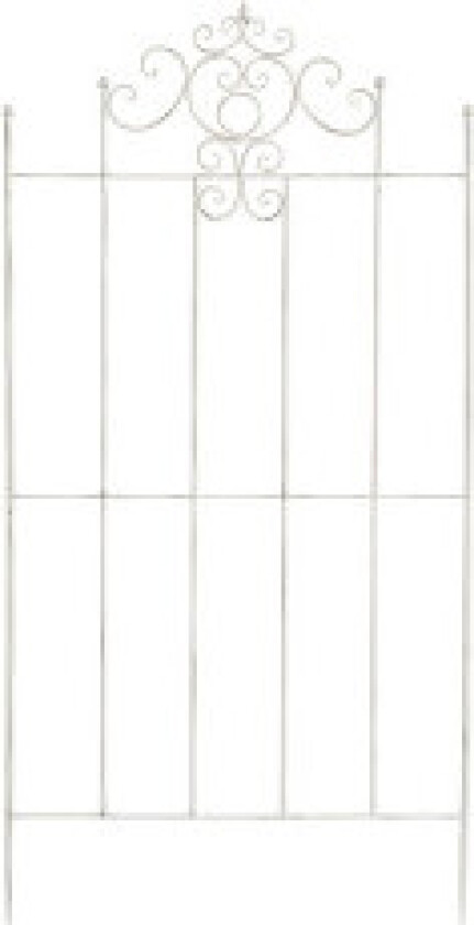 Trellis Paula antikk hvit