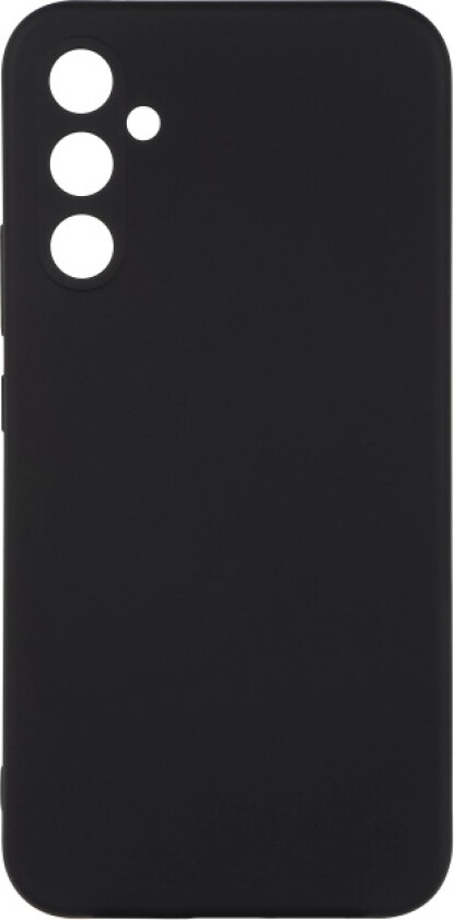 Essentials Galaxy A34 5G silicone back cover, black