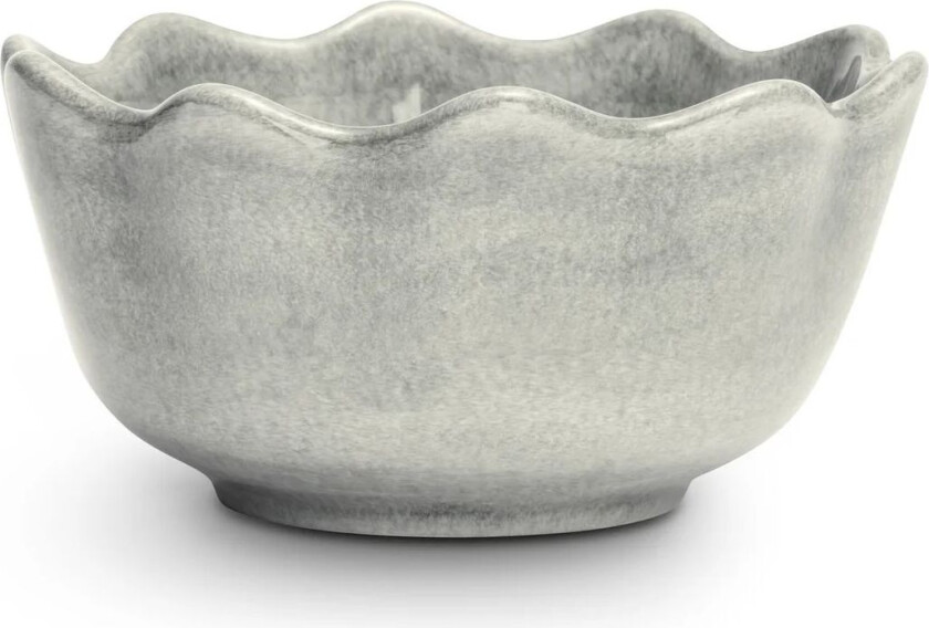 Oyster skål Ø13 cm Grå