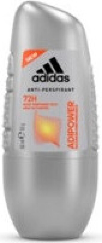 Adidas Adipower Anti-Perspirant, Menn, antiperspirant, Roll Deodorant, 50 ml, 72 timer, Normal hud