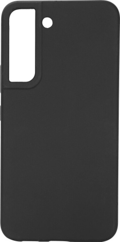 Essentials Galaxy S21 FE silicone back cover, Black