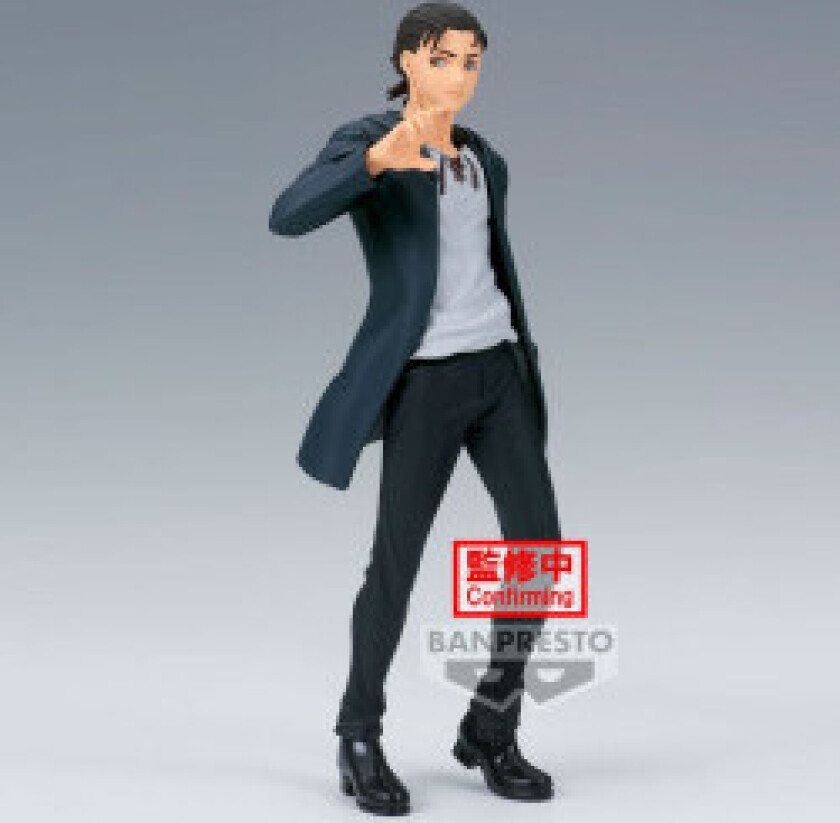 Titan Attack on Titan Den siste sesongen Eren Yeager figur 17cm