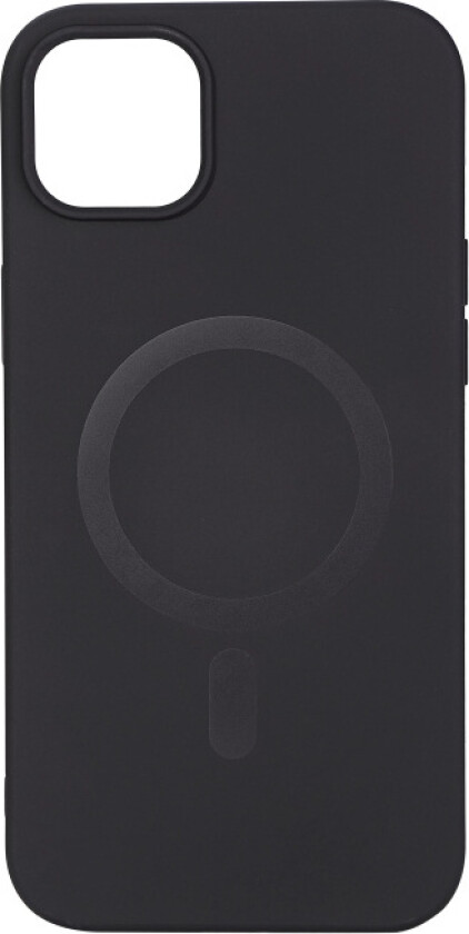 Essentials iPhone 14 Plus Silicone Mag back cover, Black