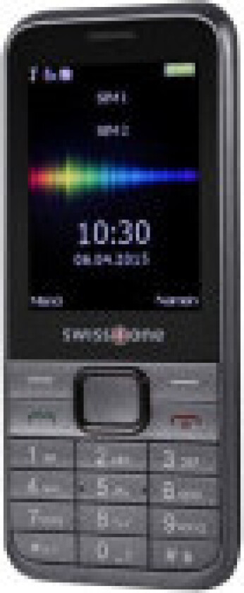 Swisstone SC 560, Bar/Sperre, Dobbel SIM, 6,1 cm (2.4"), 1,3 MP, Bluetooth, 100 mAh