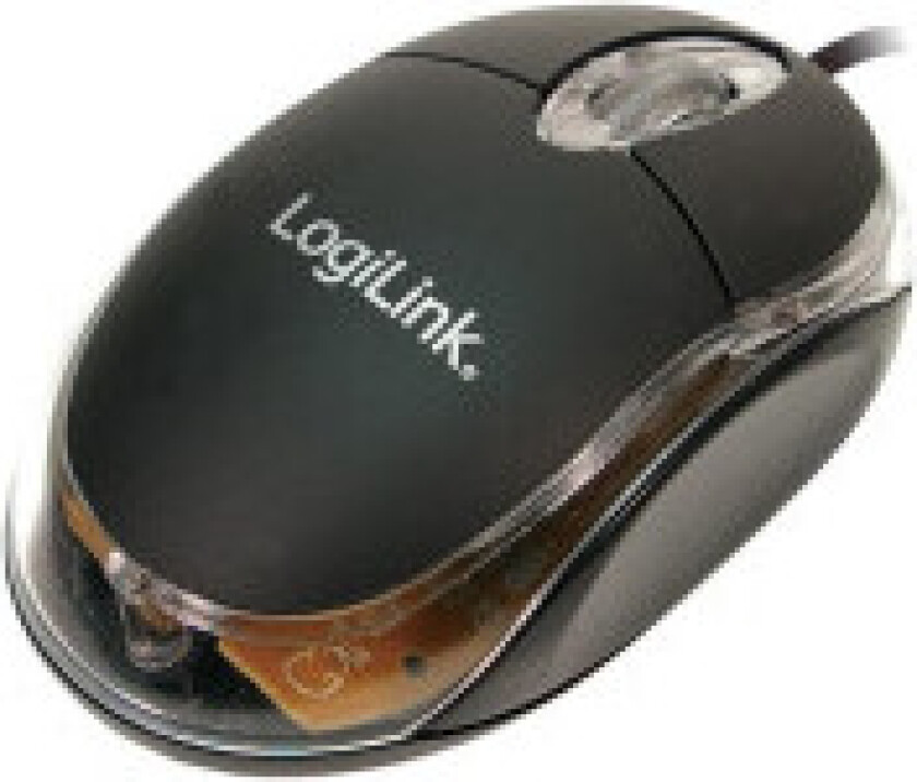 Mouse Optical USB Mini with LED - Mus - Optisk - 3 knapper