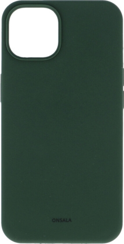 Onsala iPhone 13 Deksel Silikon Olive Green