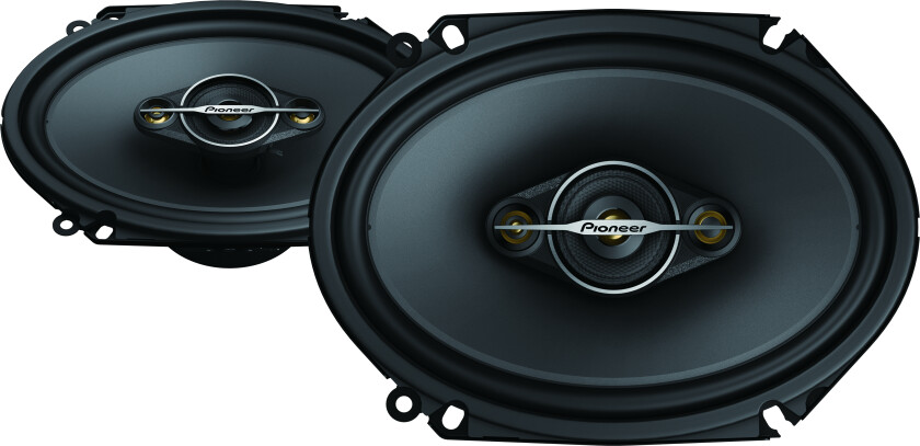 TS-A6881F, 4-veis, 350 W, 80 W, 4 O, 90 dB, 30 - 32000 Hz