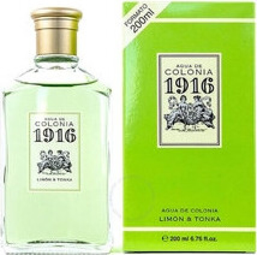 Unisex parfyme Myrurgia EDC 1916 Limón & Tonka 200 ml