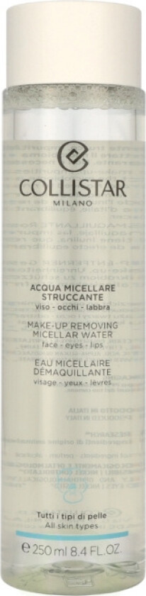 Sminkefjerner micellar water Collistar 250 ml