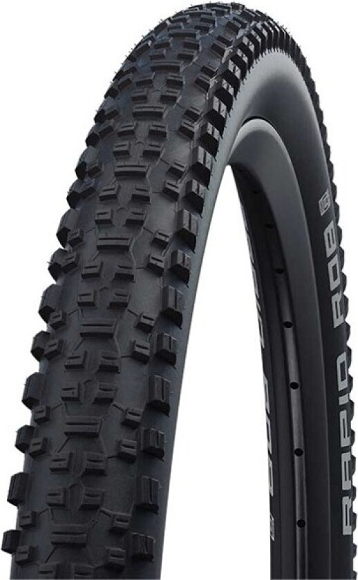 SCHWALBE Rapid Rob Non folding tire (54-559) Black, BaSilica, K-Guard, PSI max:55 PSI