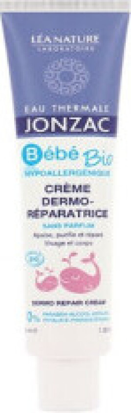 Reparasjonskrem til babyer Eau Thermale Jonzac Bebé Bio (40 ml)