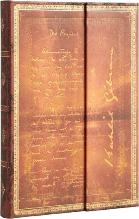 Kahlil Gibran, The Prophet (Embellished Manuscripts Collection) Midi Lined Journal av Paperblanks
