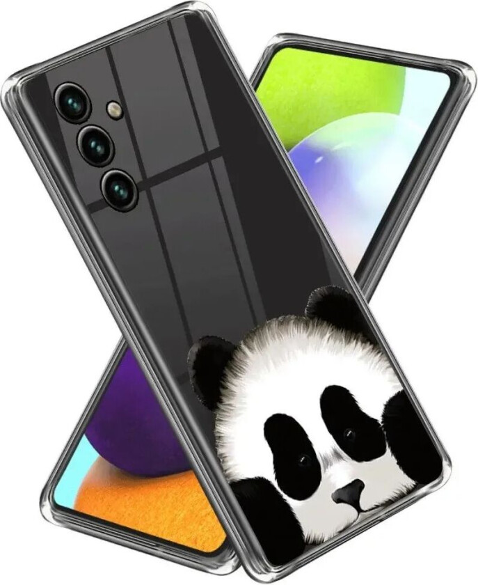Samsung Galaxy A55 Fleksibel Plast Deksel - Panda