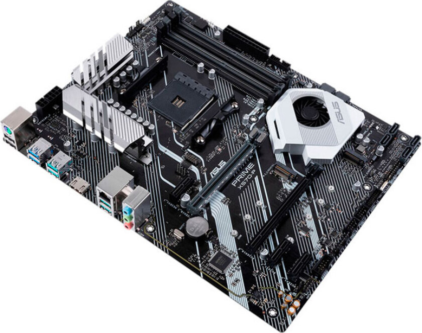 Asus PRIME X570-P - Hovedkort - ATX - Socket AM4 - AMD X570 Chipset - USB 3.2 Gen 1, USB 3.2 Gen 2 - Gigabit LAN - innbygd grafikk (CPU kreves) - HD-lyd (8-kanalers)