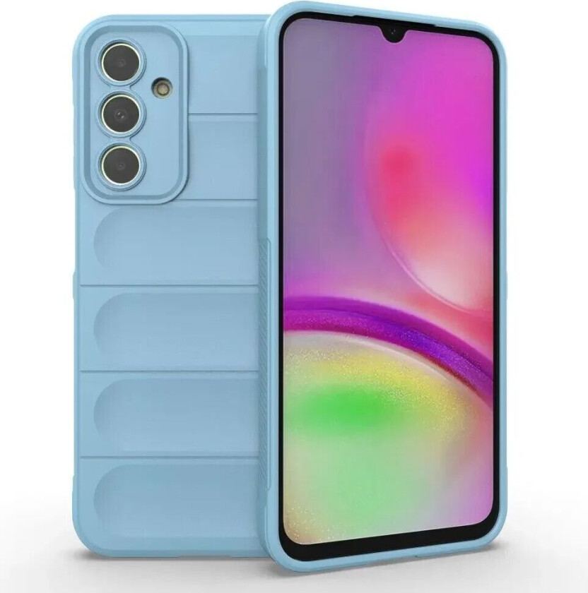 Samsung Galaxy A25 (5G) Fleksibelt Plastdeksel - Lysblå