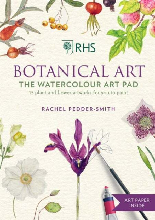 RHS Botanical Art Watercolour Art Pad av Rachel Pedder-Smith
