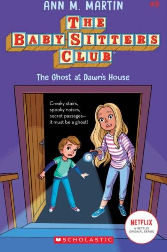 The Babysitters Club #9: The Ghost at Dawn's House (b&w) av Ann M. Martin